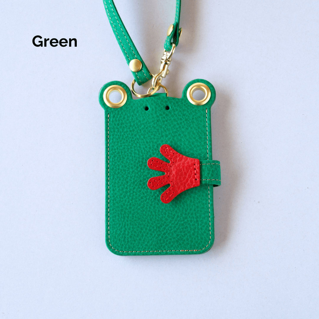 かえるのパスケース『ケロンパス』