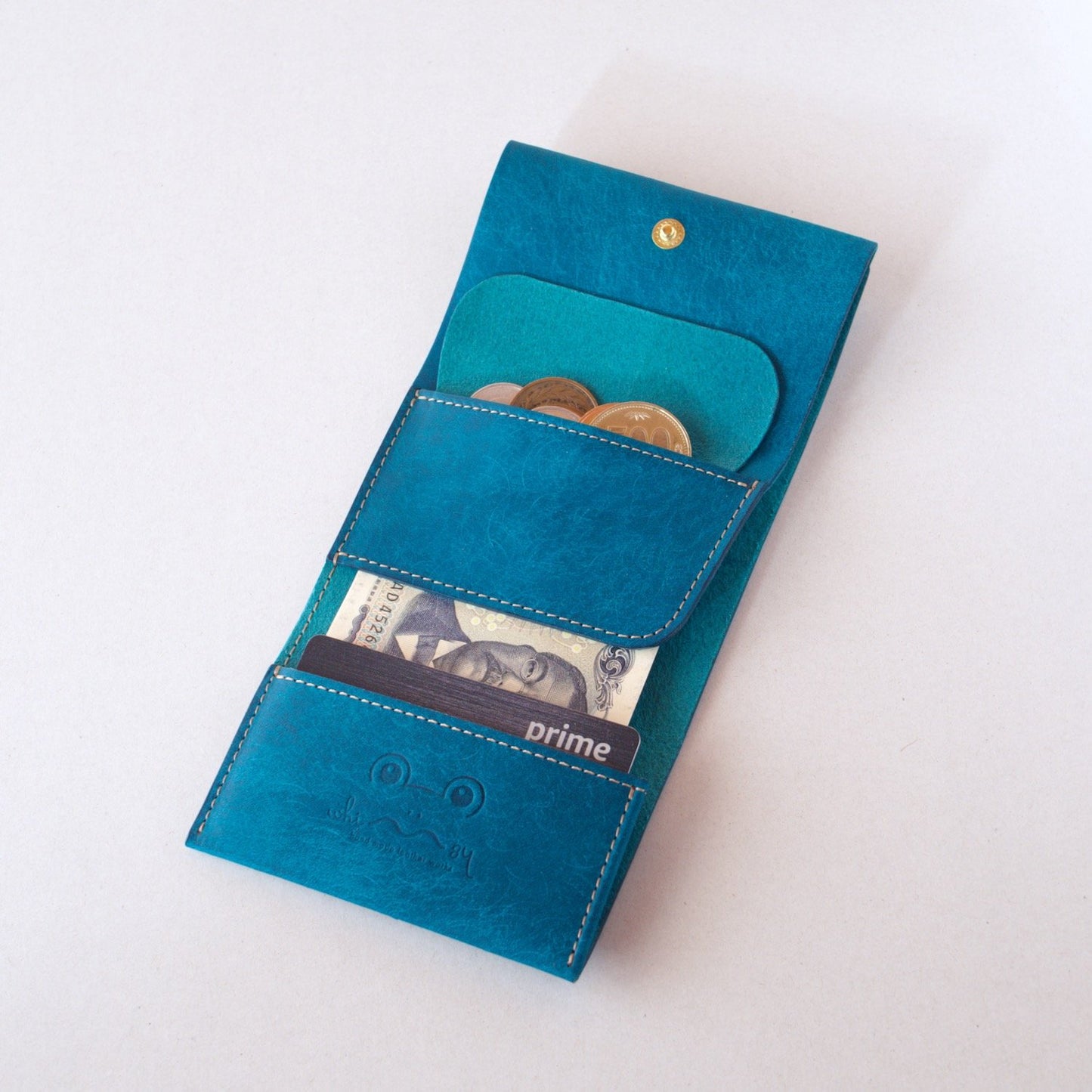 カエルの3つ折りミニウォレット『ケロ〜る』