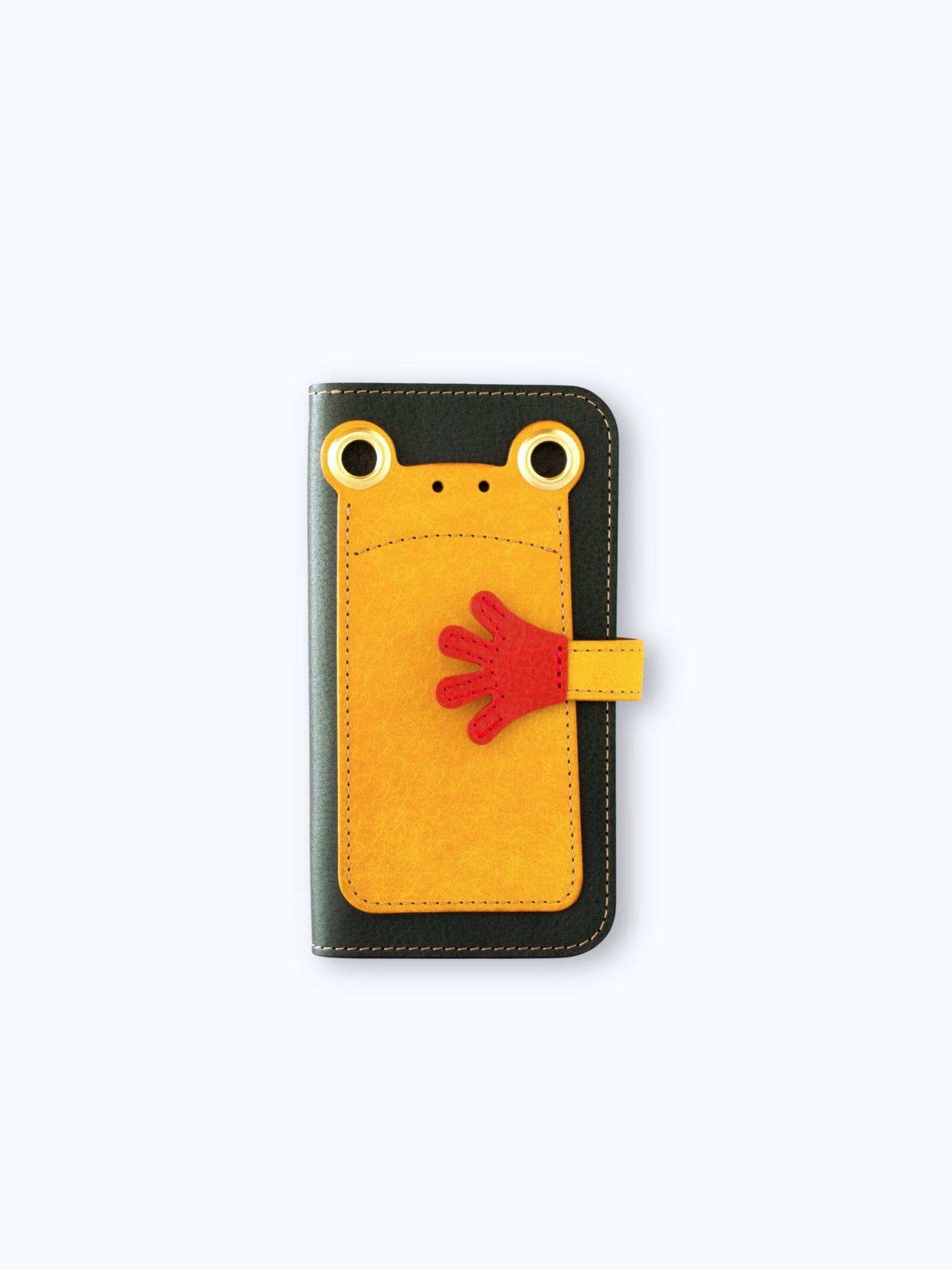 カエルの手帳型スマホケース『ケロPhone』