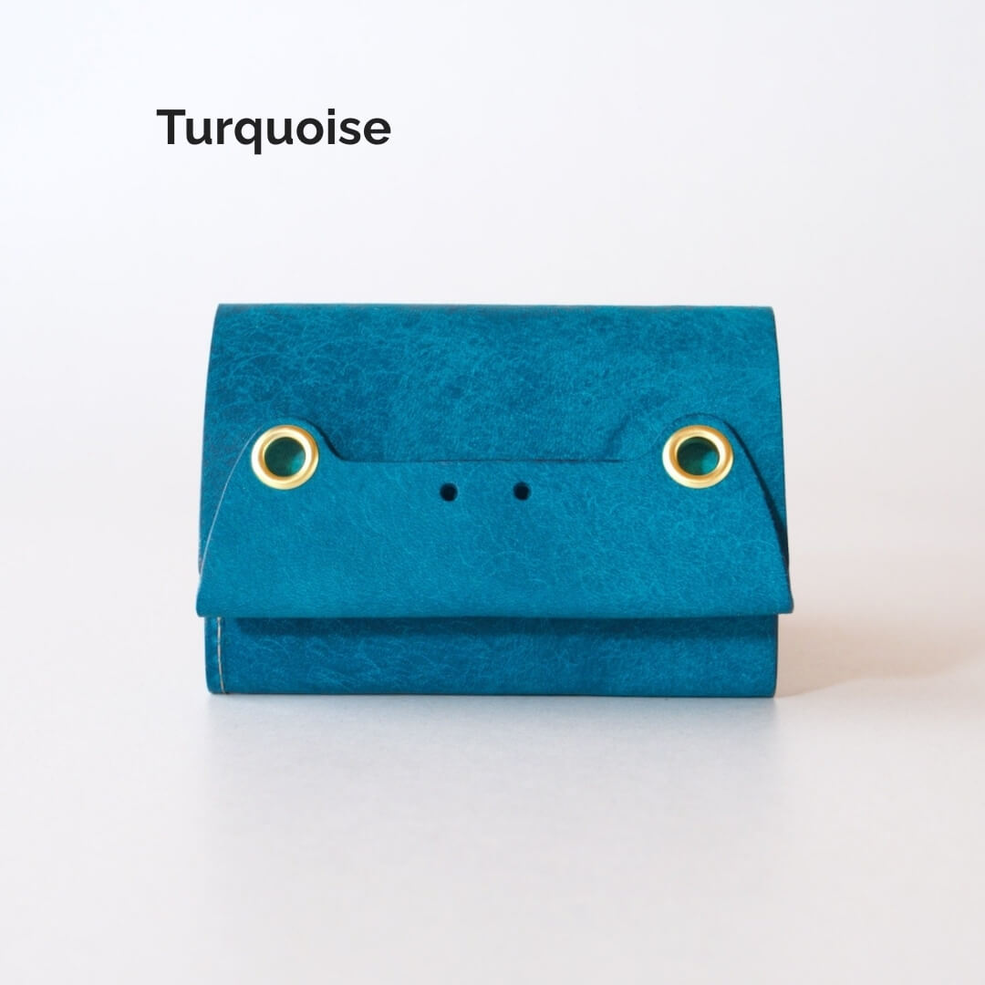 カエルの3つ折りミニウォレット『ケロ〜る』