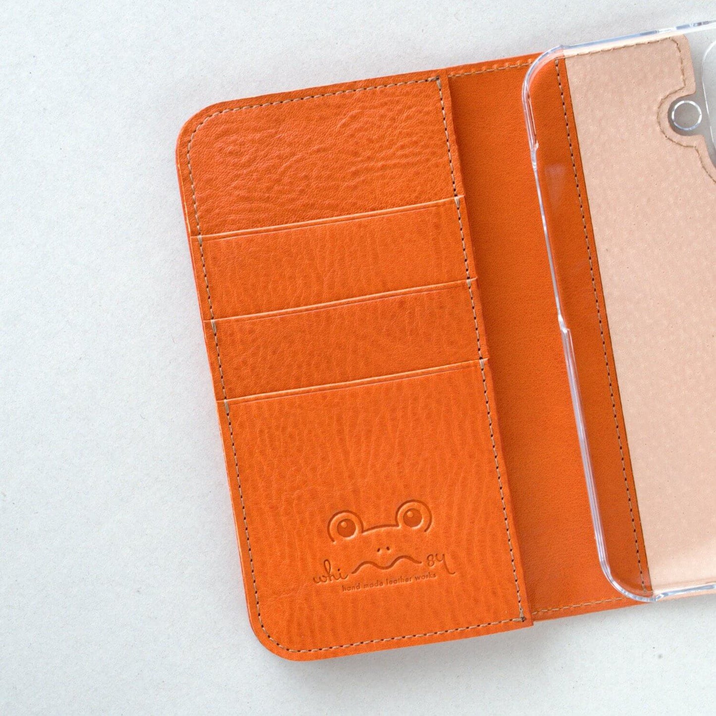 カエルの手帳型スマホケース『Smartピョン』iPhone対応