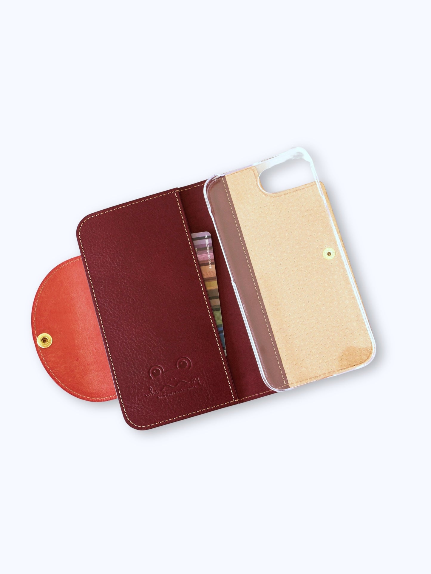 カエルの手帳型スマホケース『Smartピョン』