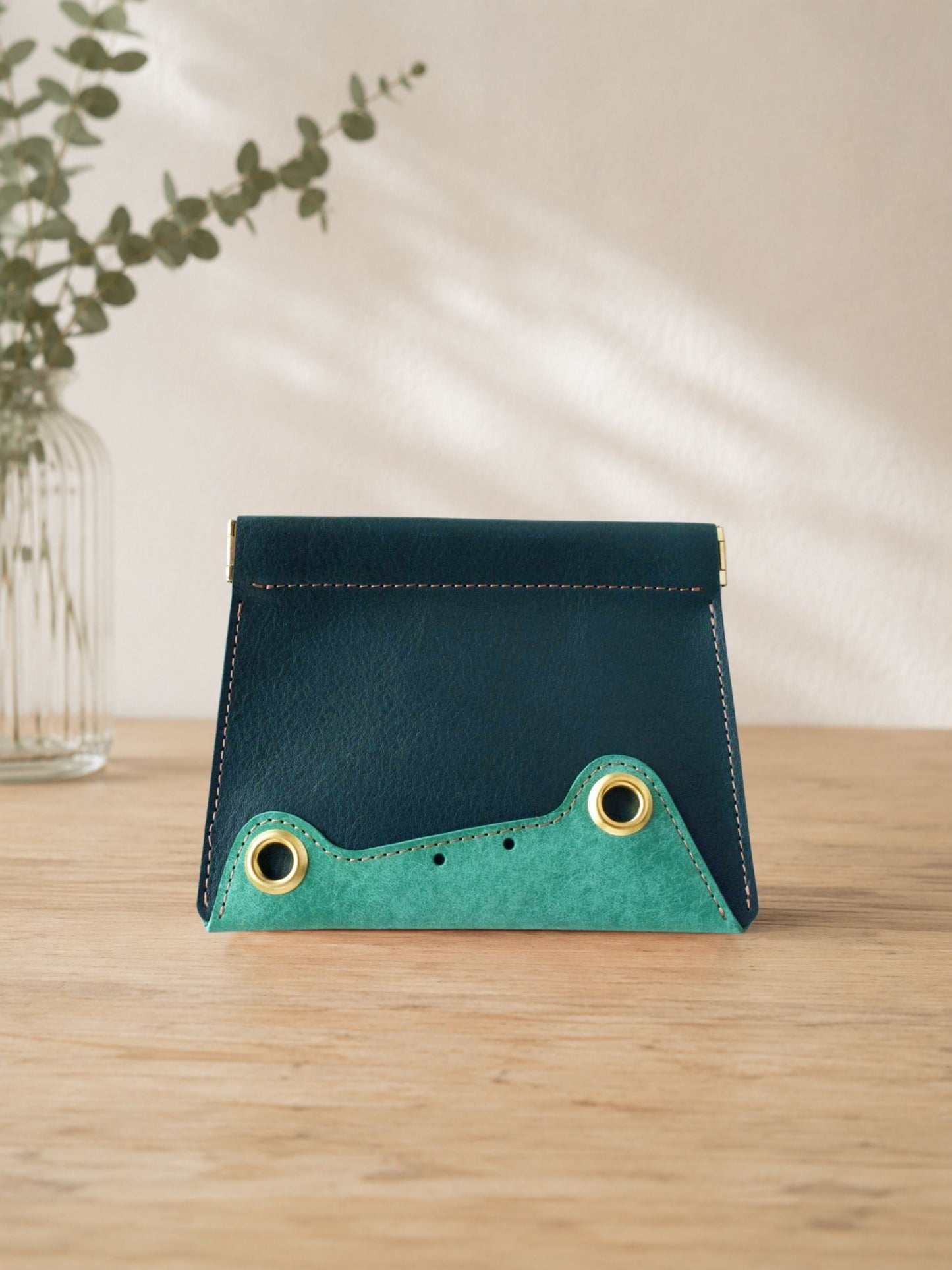 カエルのバネ口ポーチ『Zi-Frog』