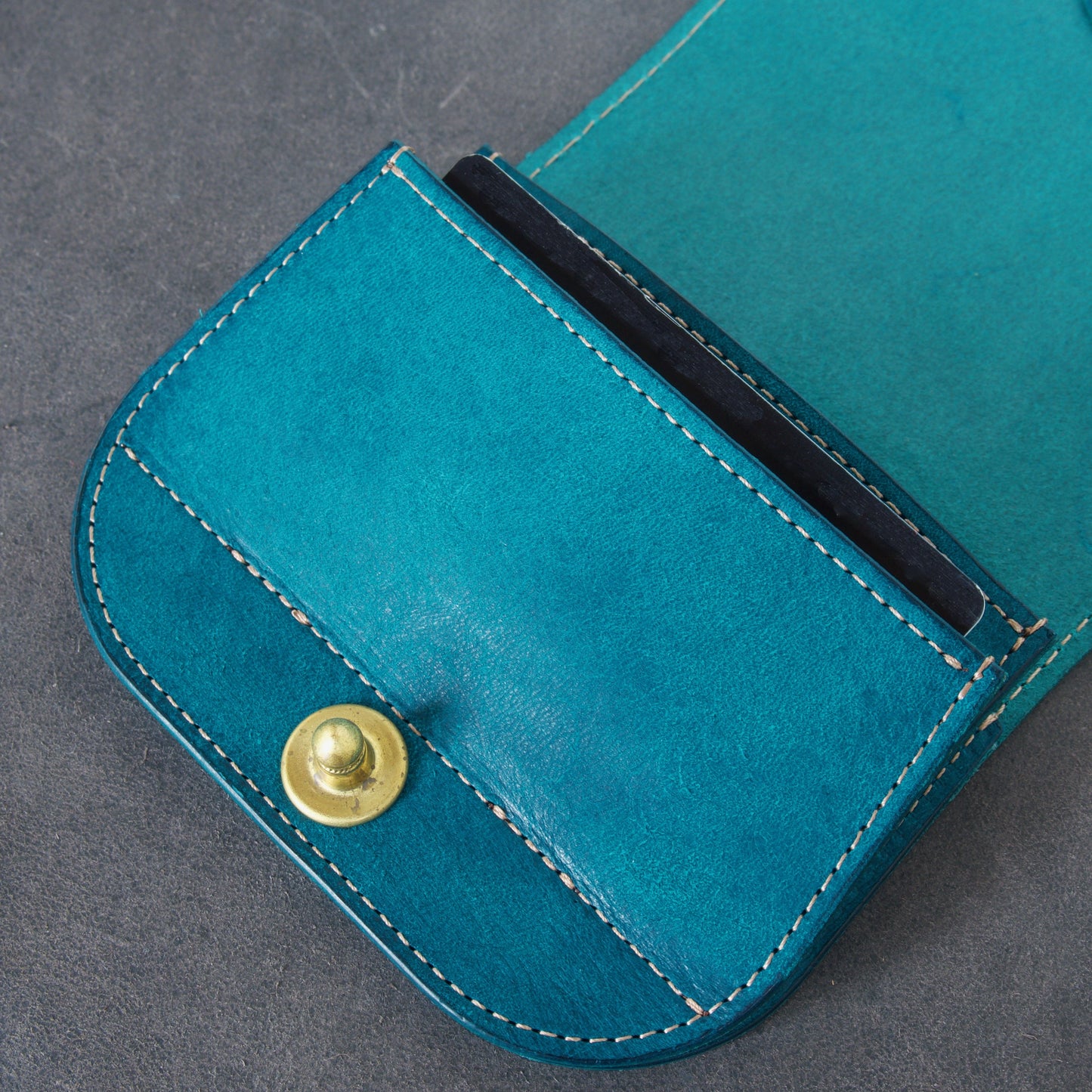 Turn Lock ミニウォレット / 亀の甲ホック（Turn Lock）