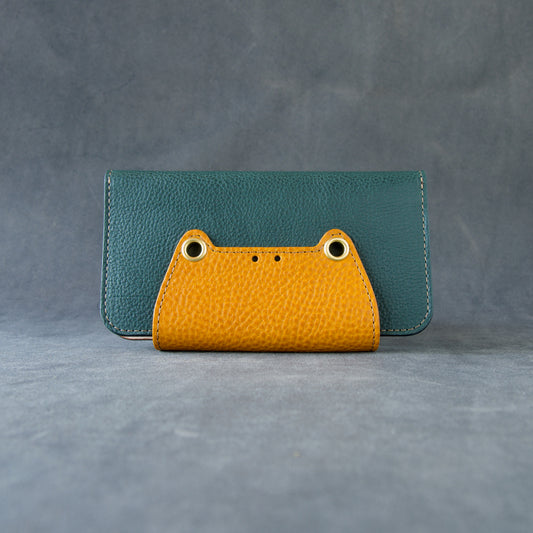『Smartピョン』イエロー×ダークグリーン