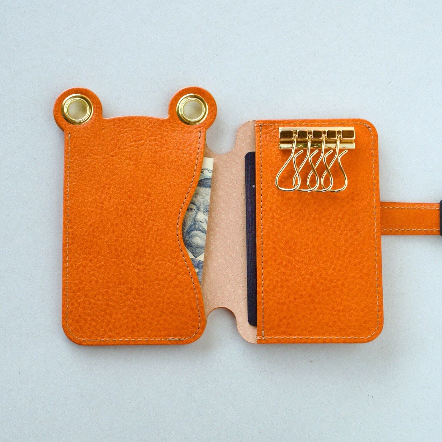 カエルのキーケース『マカセテケロッ』