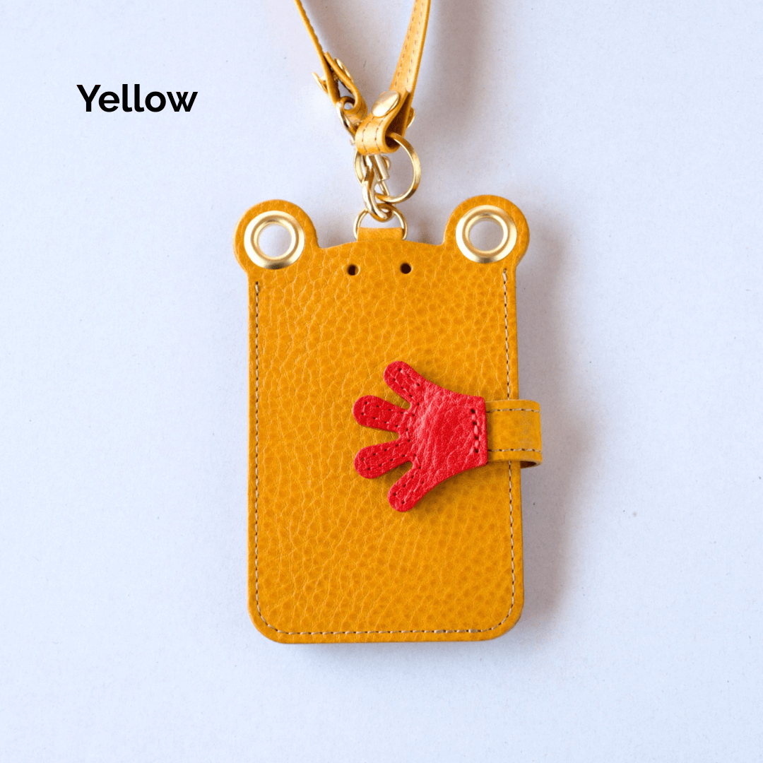 かえるのパスケース『ケロンパス』